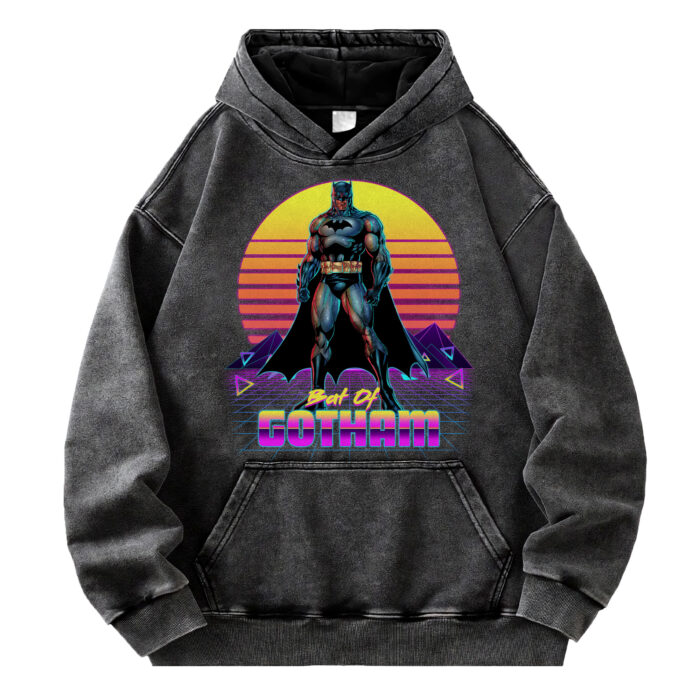 Gotham Knight Washed Hoodie