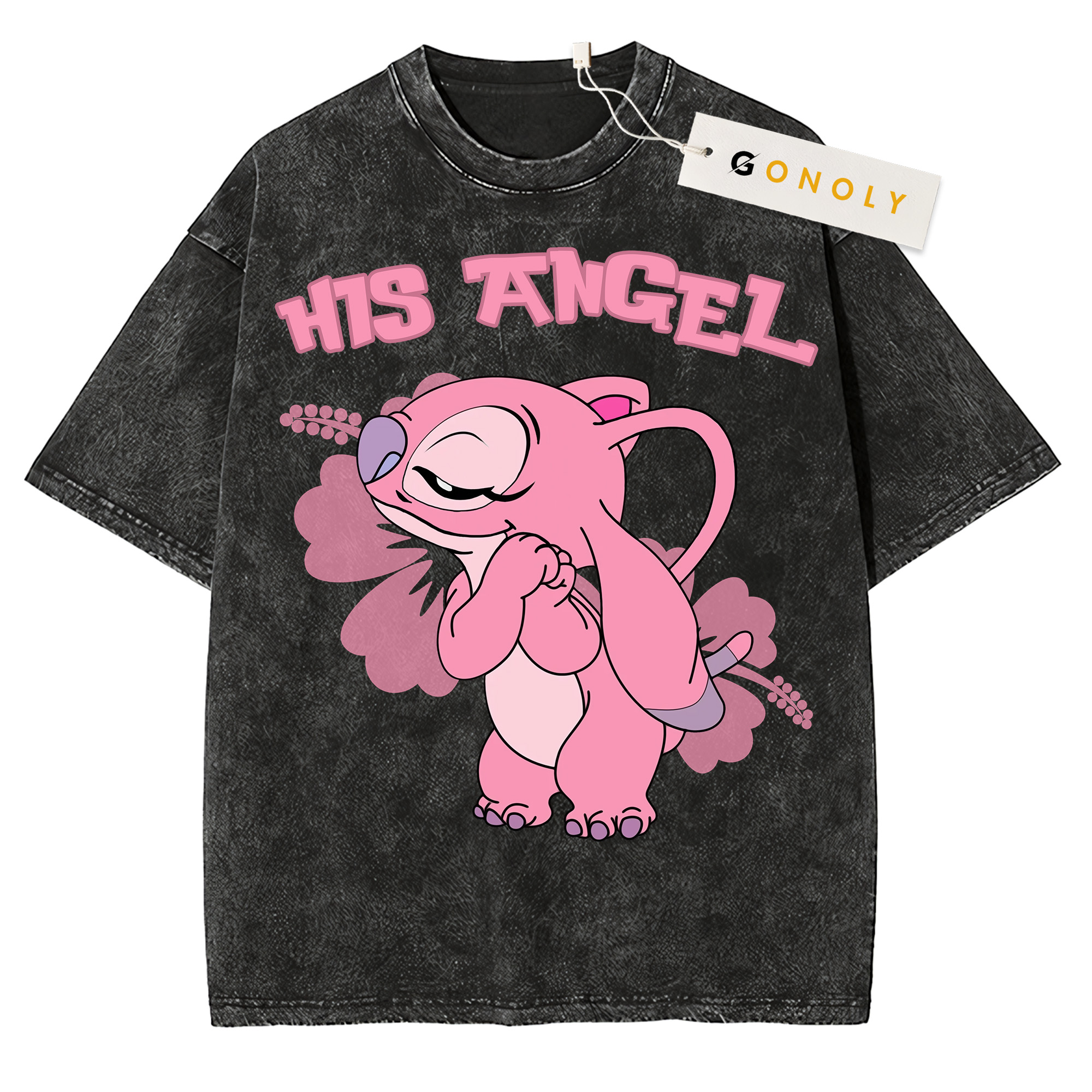 His Angel Wash Shirt