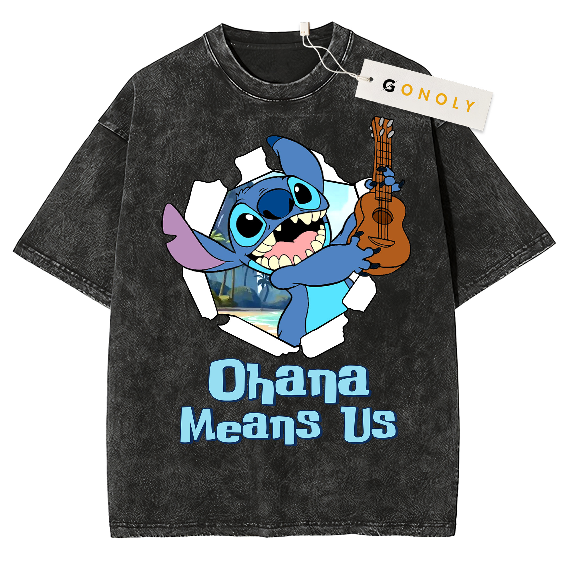 Ohana Means Us Wash Shirt